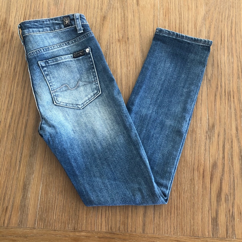 Boys size 10 Seven distressed Paxtyn jeans